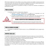 MODIFICATIONS PERISCOLAIRE